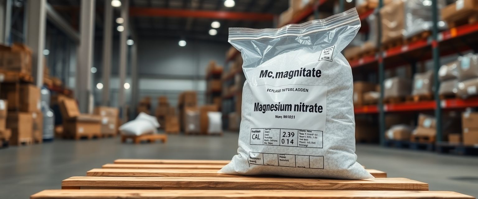 Nitrato De Magnesio Cristalizado